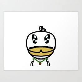 Quack the Duck Art Print