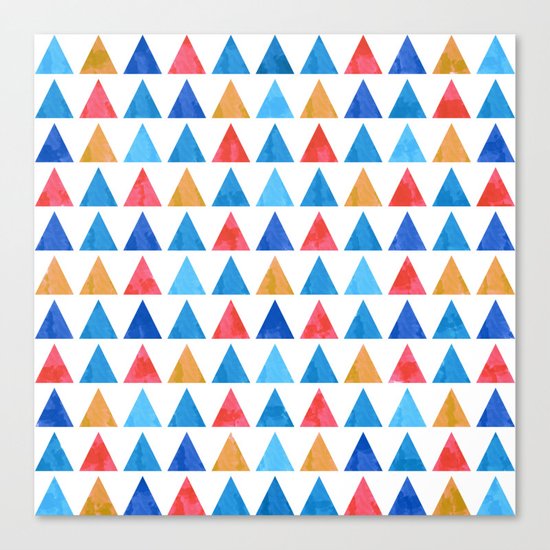 Lovely Geometric Pattern Canvas Print