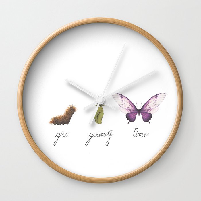 Give Yourself Time Wall Clock