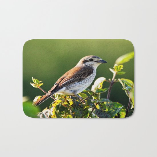 One Bird in the Bush (just one) Bath Mat