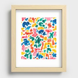 Candy Pallette Recessed Framed Print