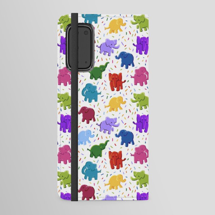 Elephant Sprinkles Android Wallet Case