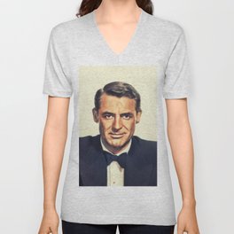 Cary Grant, Hollywood Legend V Neck T Shirt