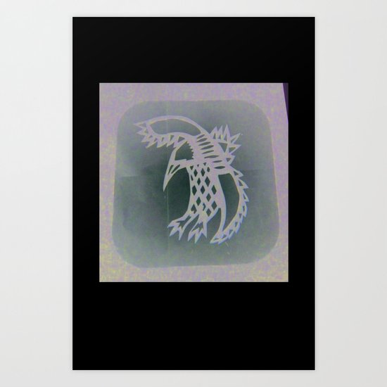 Bird Shadow Art Print