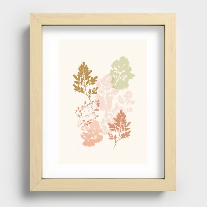 Leaves 1 Recessed Framed Print