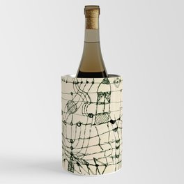 Paul Klee "Drawing Knotted in the Manner of a Net" Wine Chiller