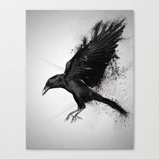 Crow Canvas Print