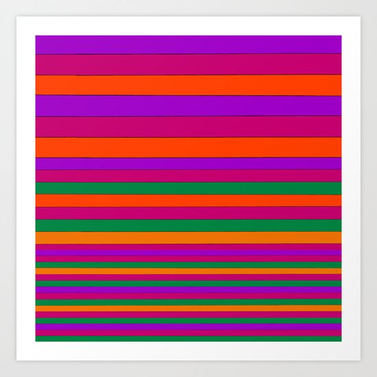 Stripe2 Art Print