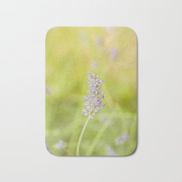 Lavender flower Bath Mat | Field, Digital, Blooming, Purplelavender, Floralimage, Romanticflora, Lavender, Floweryfield, Lavenderfield, Blossom 