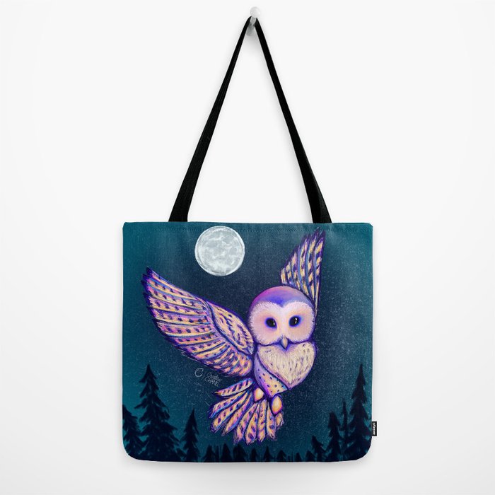 Midnight Owl 2021 Tote Bag by creative chanel