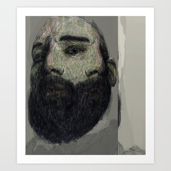 Self Portrait at 33 Art Print