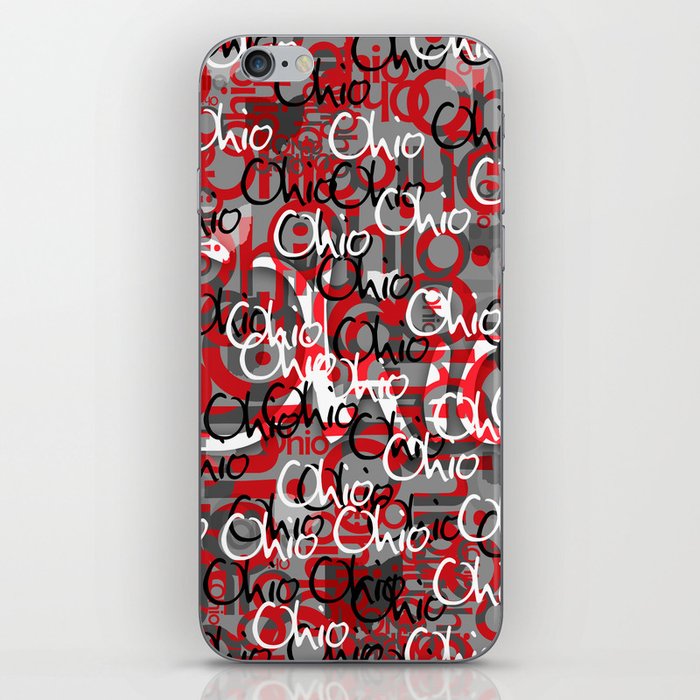 Ohio Scarlett & Gray Day iPhone Skin