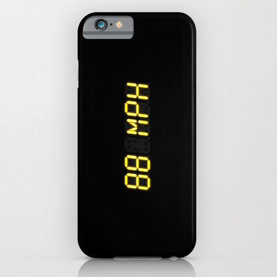 88 mph - Back to the future iPhone & iPod Case