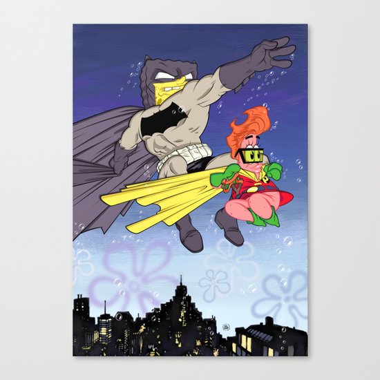 DarkBob KnightPants Canvas Print