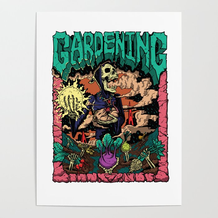 Gardening Trauma Series Poster