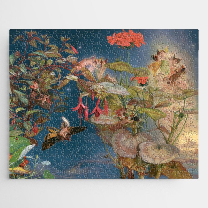 Midsummer Night’s Fairies - John George Naish Jigsaw Puzzle