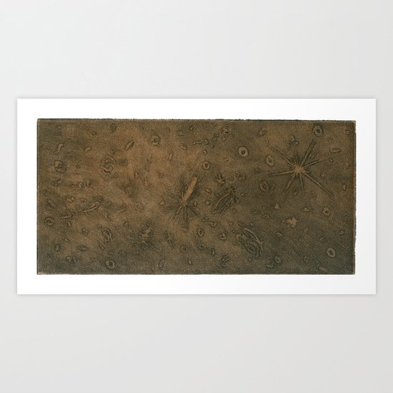 galaxies Art Print