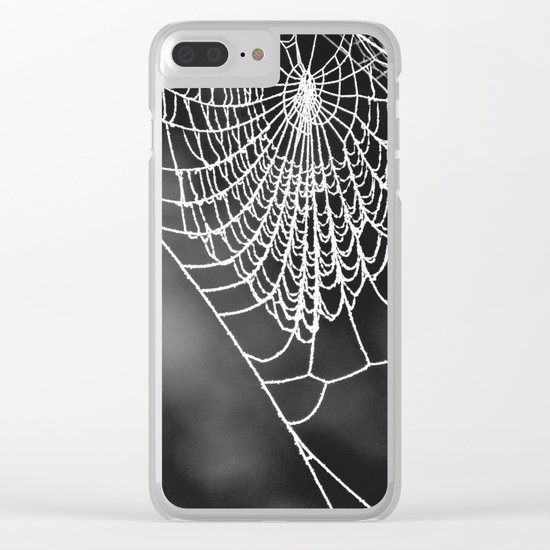 FROZEN WEB Clear iPhone Case