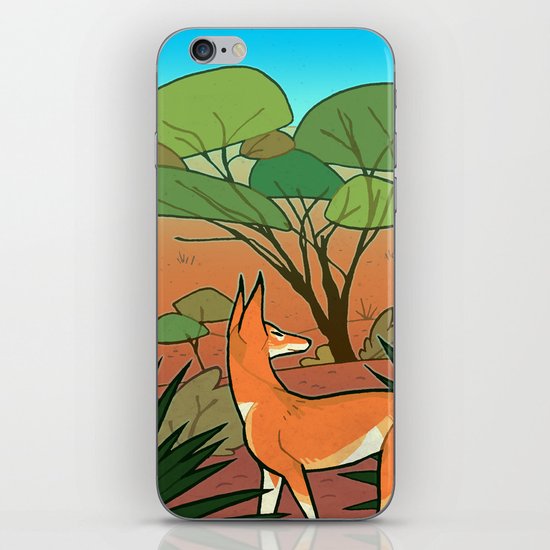 Ethiopian Wolf iPhone & iPod Skin