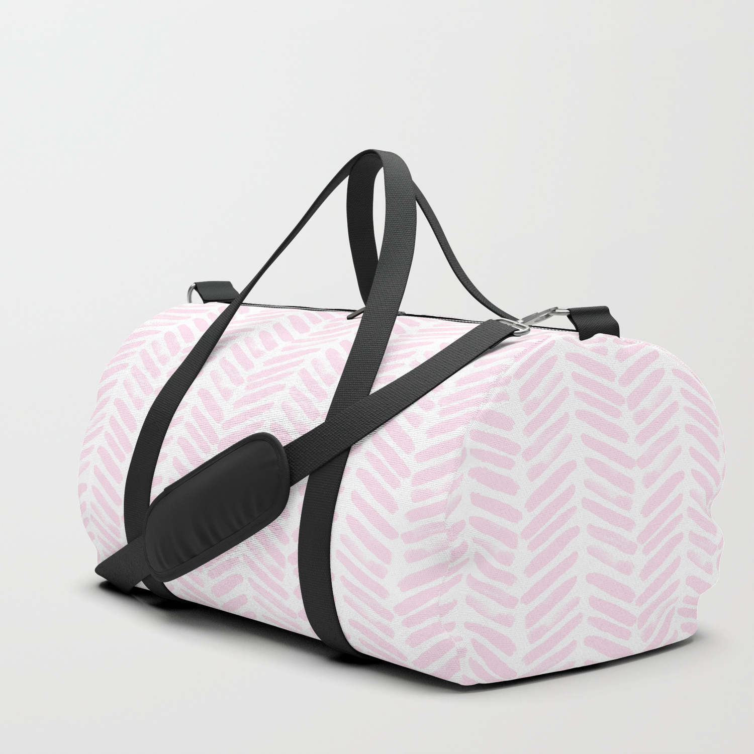 chevron duffle bag