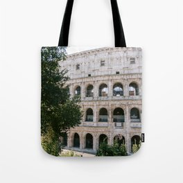 The Roman Colosseum || Ancient Rome, Italy, Architecture, Travel Photography Tote Bag