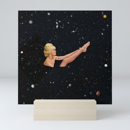 Space Bath Mini Art Print