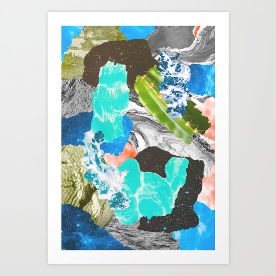 Layers of the Earth Art Print