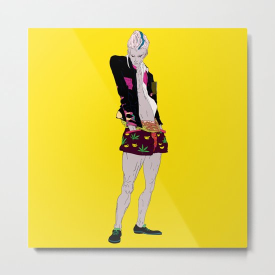SUMMER BOY Metal Print