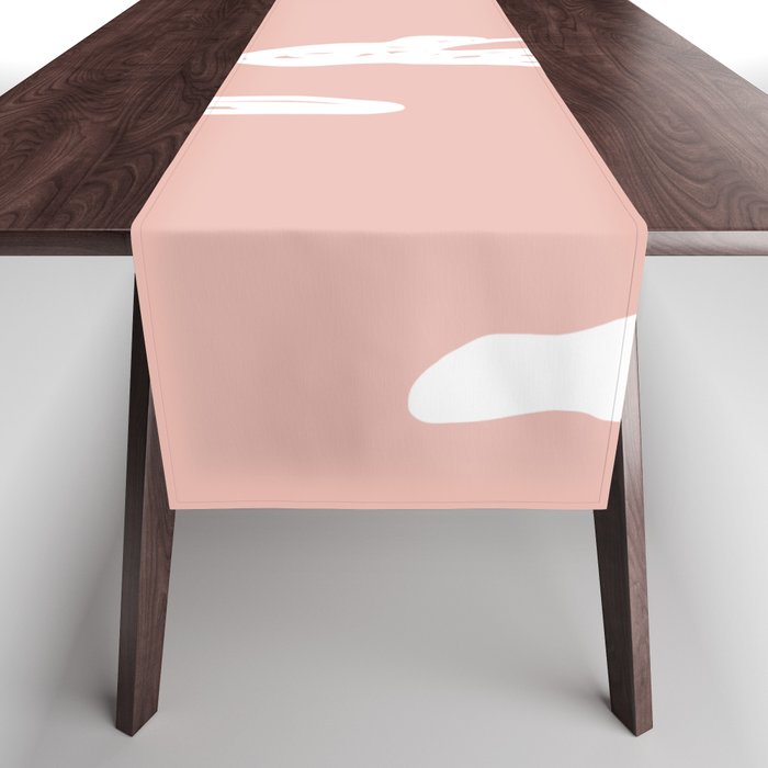 Clouds (Pink) Table Runner