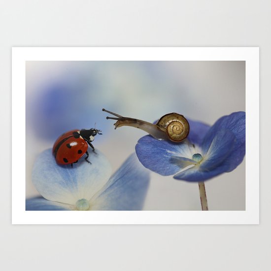 Very nice to meet you! Art Print