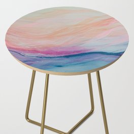 Warmth in Winter Side Table