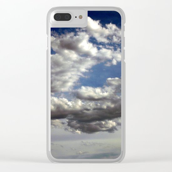 Cloud Formations Clear iPhone Case