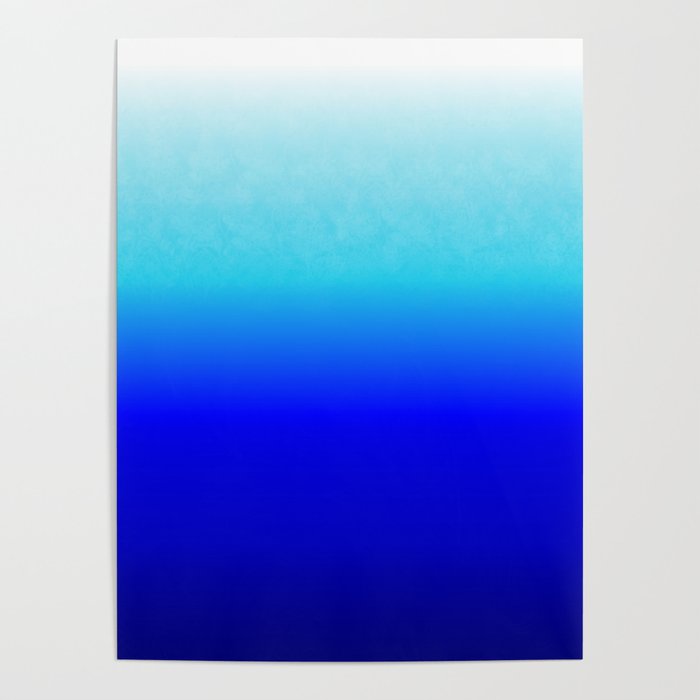 the blue serenity Poster