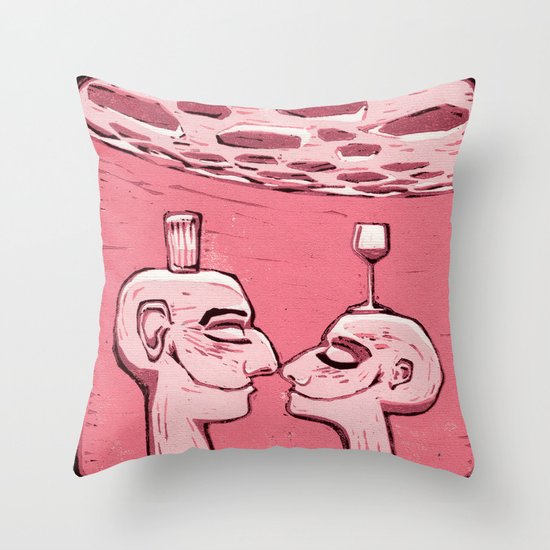 Rendez-vous Throw Pillow