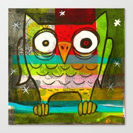 Owl Night Canvas Print