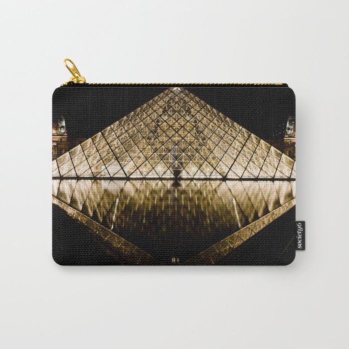 Musee Louvre Pyramid Carry-All Pouch