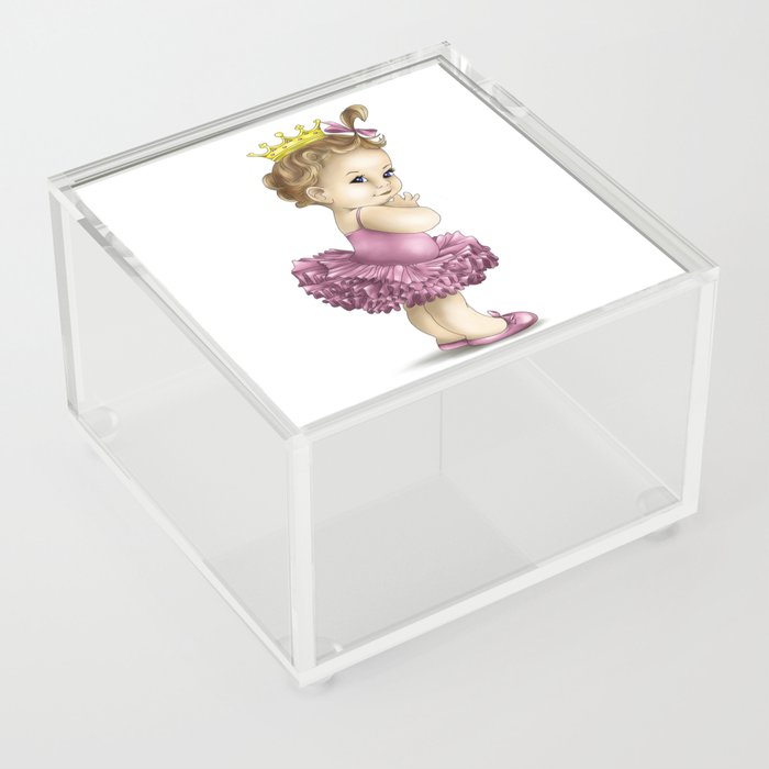 Baby princess ballerina Acrylic Box