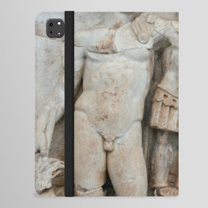 Augustus and Victory Sebastion Relief Classical Art iPad Folio Case