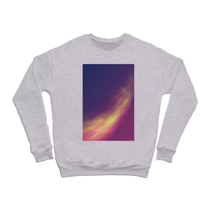 Abstract Nebula Crewneck Sweatshirt