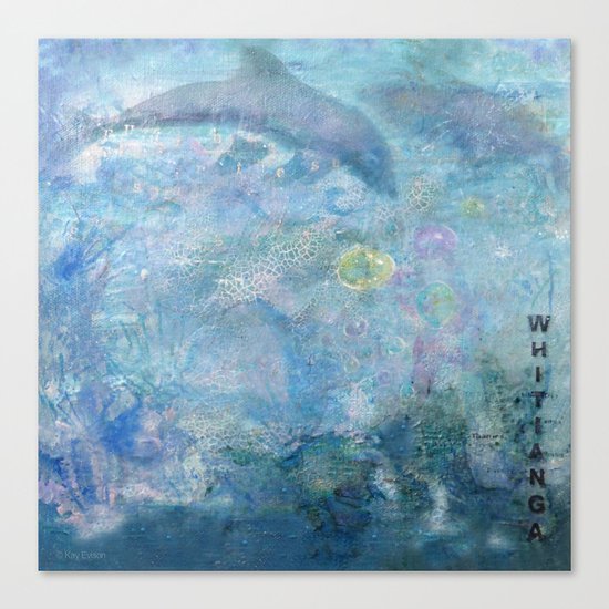 Making Bubbles Canvas Print