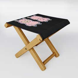 Cute Anime Alpaca Manga Kawaii Llama Folding Stool