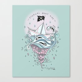 Eternal Boat Ride Canvas Print