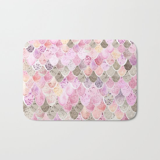 HAPPY MERMAID Bath Mat