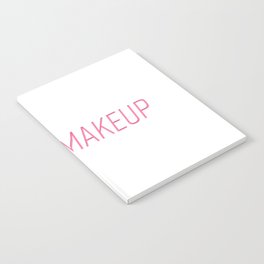 Kiss & Makeup (Pink) Notebook