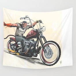 Devil's Ride Wall Tapestry