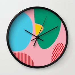 Color Block Reinvented 2124 Wall Clock