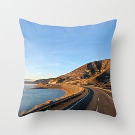 Road to Bariloche Throw Pillow