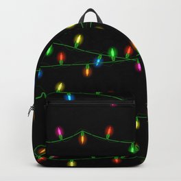 Christmas lights collection Backpack