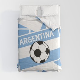 Argentina Football Comforter