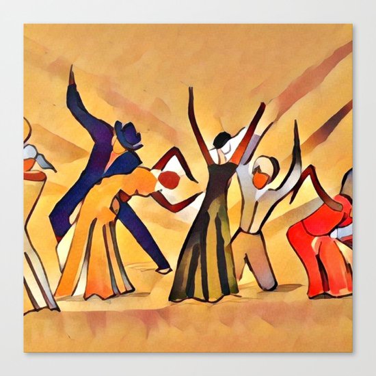 Song & Dance Canvas Print